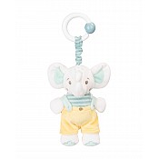 Мека играчка с трептене KIKKABOO Elephant Time