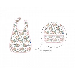 Непромокаем лигавник KIKKABOO Savanna Pattern розов + джоб