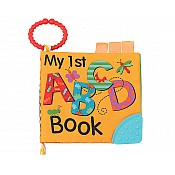 Образователна текстилна книжка KIKKABOO ABC с чесалка