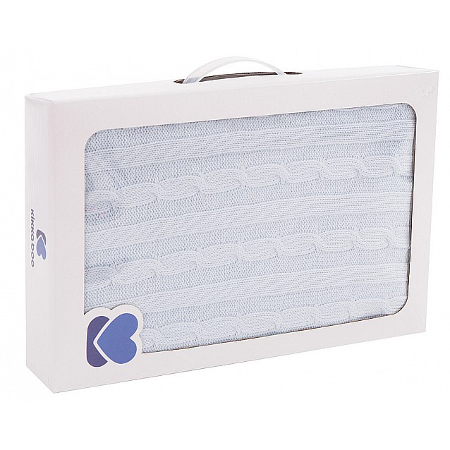 Бебешко одеяло KIKKABOO Light Blue - 2