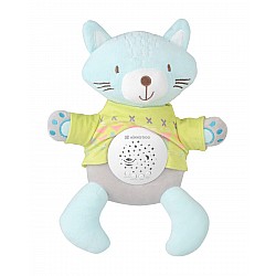 Плюшена музикална играчка с прожектор KIKKABOO Kit the Cat