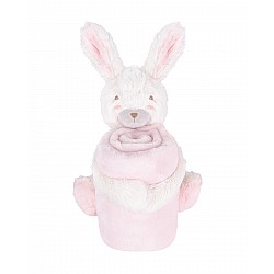 Бебешко одеяло с играчка KIKKABOO Rabbits in Love