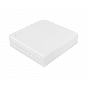 Сгъваем бебешки матрак за мини-кошара KIKKABOO Airknit 45/80/5 см White
