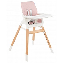 Столче за хранене KIKKABOO Modo розово