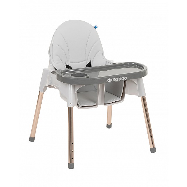 Столче за хранене KIKKABOO Sky-High Grey 2020 - 2