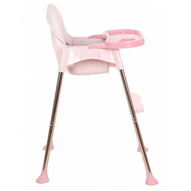 Столче за хранене KIKKABOO Sky-High Pink 2020 - 4