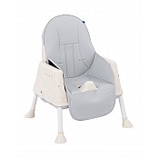 Столче за хранене KIKKABOO Creamy 2в1 сиво