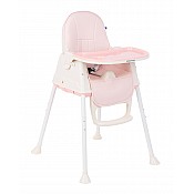 Столче за хранене KIKKABOO Creamy Pink