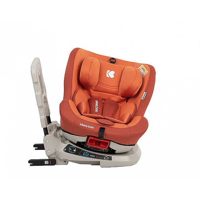 Столче за кола KIKKABOO Twister (0-25 кг) оранжево ISOFIX - 4