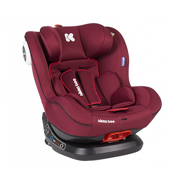 Столче за кола KIKKABOO Twister (0-25 кг) червено ISOFIX - 6