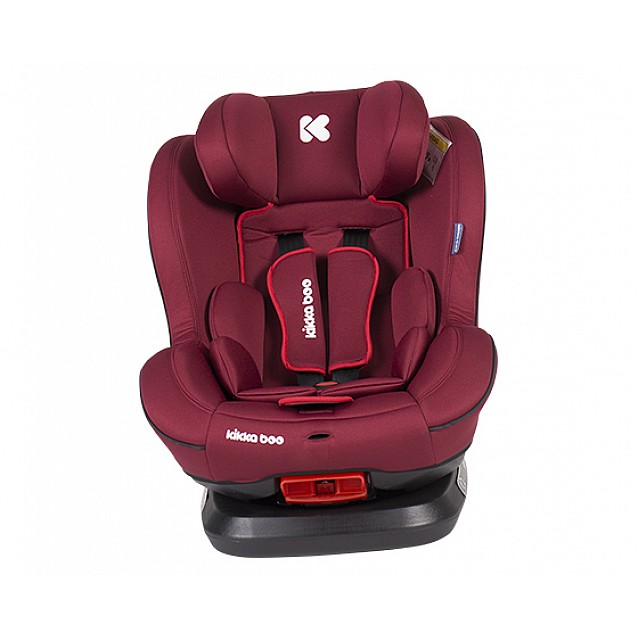 Столче за кола KIKKABOO Twister (0-25 кг) червено ISOFIX - 5