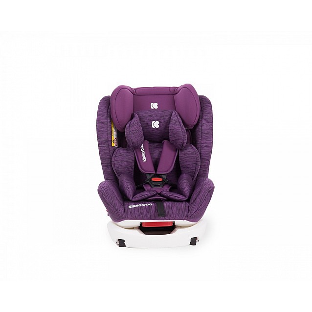 Столче за кола KIKKABOO 4Fix (0-36 кг) purple melange ISOFIX