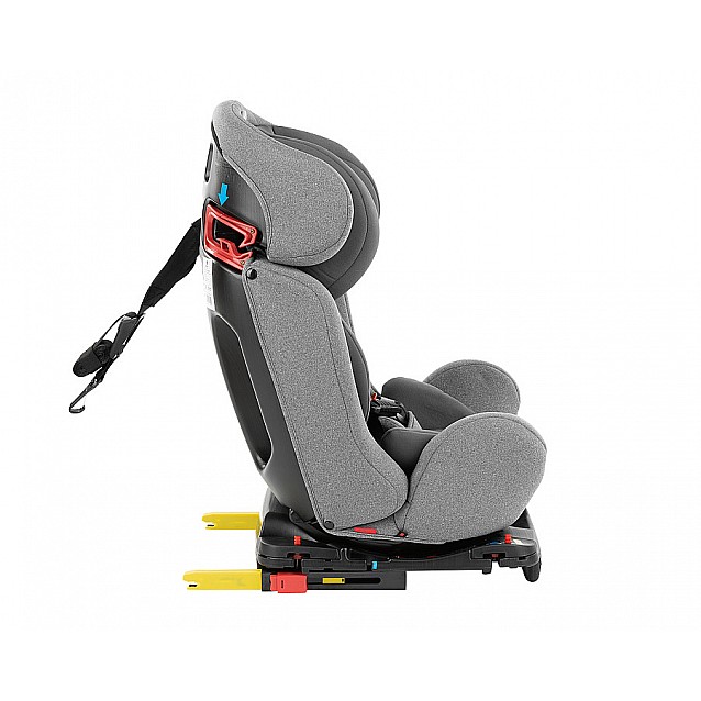 Столче за кола KIKKABOO Safe (0-36 кг) тъмносиво ISOFIX - 4