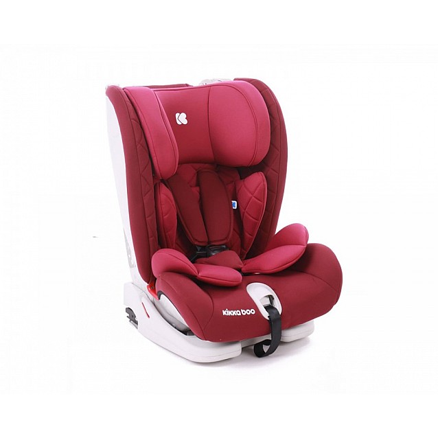 Столче за кола KIKKABOO Viaggio (9-36 кг) raspberry ISOFIX - 3