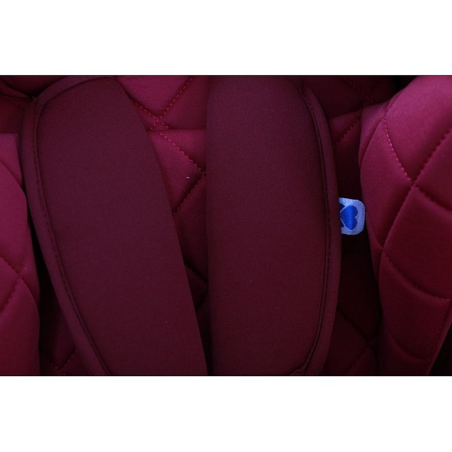Столче за кола KIKKABOO Viaggio (9-36 кг) raspberry ISOFIX - 8