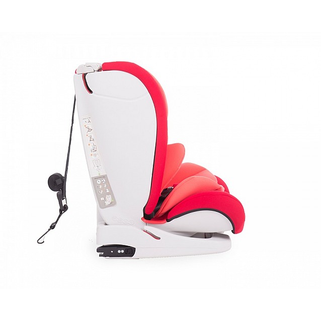 Столче за кола KIKKABOO Viaggio (9-36 кг) червено ISOFIX - 4