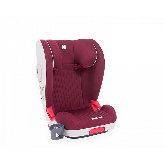Столче за кола KIKKABOO Tilt (15-36 кг) raspberry ISOFIX - 3