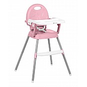 Столче за хранене KIKKABOO Spoony 3в1 Pink