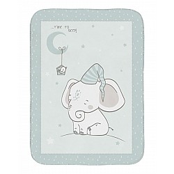 Бебешко одеяло KIKKABOO Elephant Time 110/140 см