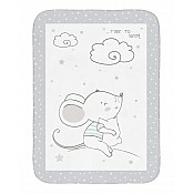 Бебешко одеяло KIKKABOO Joyful Mice 80/110 см