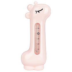 Термометър за баня KIKKABOO Giraffe розов
