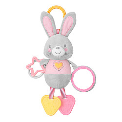 Занимателна плюшена играчка KIKKABOO Bella the Bunny
