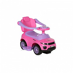 Кола за бутане LORELLI Off Road розова + родителски контрол