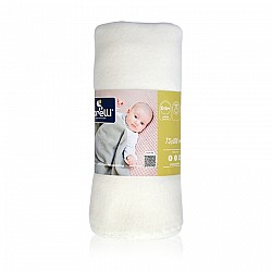 Бебешко одеяло LORELLI 75/100 см полар бяло