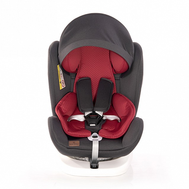 Столче за кола LORELLI Lusso (0-36 кг) Black&Red ISOFIX - 6