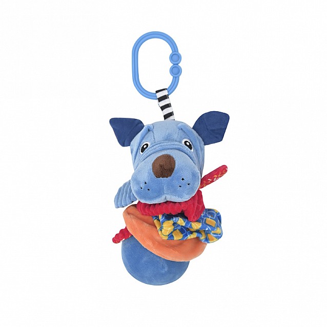 Вибрираща играчка LORELLI Куче синя - 2