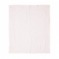 Памучно бебешко одеяло LORELLI 75/100 см бяло