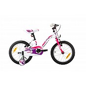 Детско колело SPRINT Alice 16" White&Pink 203 мм