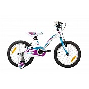 Детско колело SPRINT Alice 16" White&Violet 203 мм