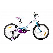 Детско колело SPRINT Alice 18" White&Violet 210 мм
