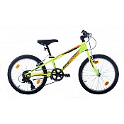 Детско колело BIKESPORT Rocky 20" Neon Green Matt 240 мм