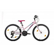 Детско колело BIKESPORT Viky Lady 24" Neon Pink Matt 340 мм