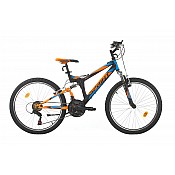 Детско колело SPRINT Element 24" Black&Orange 390 мм
