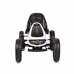 Детски картинг Mercedes-Benz Go Kart бял
