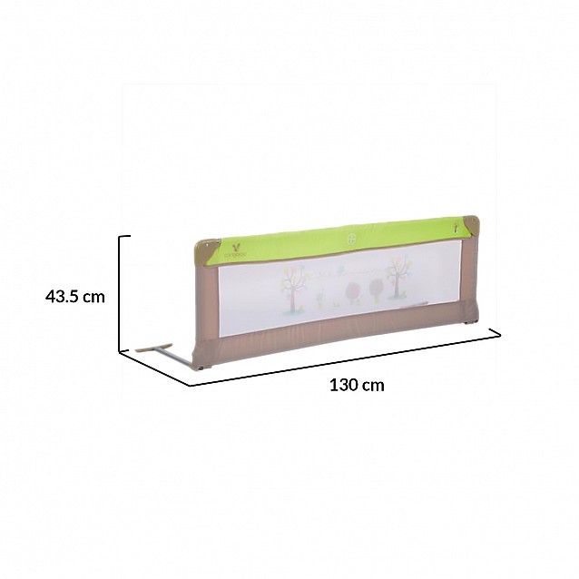 Преграда за легло CANGAROO зелена 130/43.50см - 2