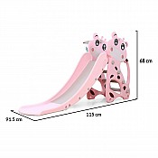 Детска пързалка MONI Rocco розова 172 см