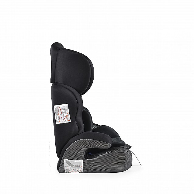 Столче за кола CANGAROO Deluxe (9-36 кг) черно - 3