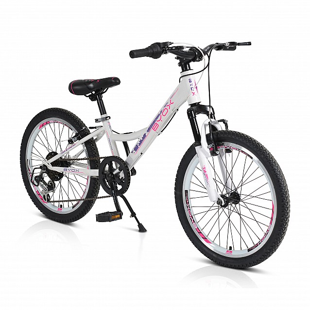 Детско колело BYOX 20“ Princess бялo - 2