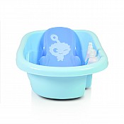 Бебешка вана MONI Santorini синя 90 см