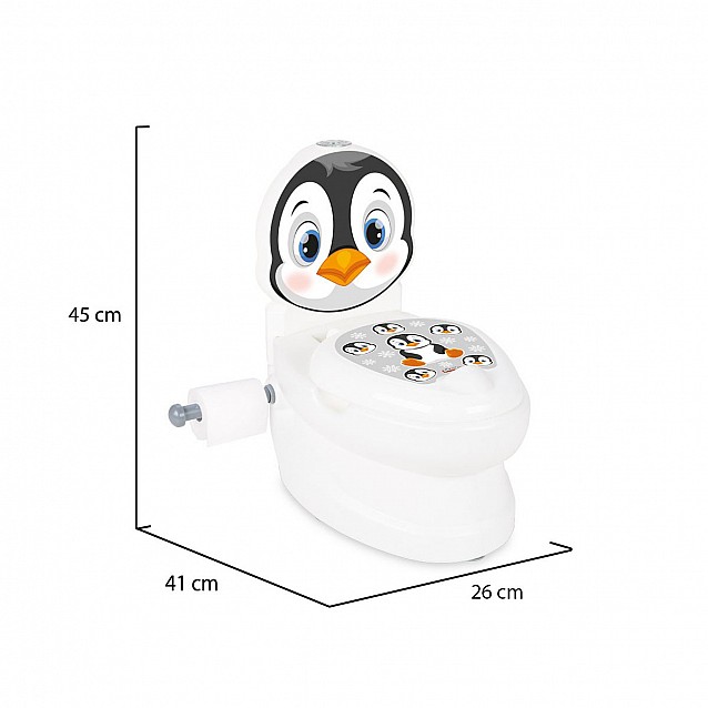 Гърне за бебе PILSAN Penguin - 3