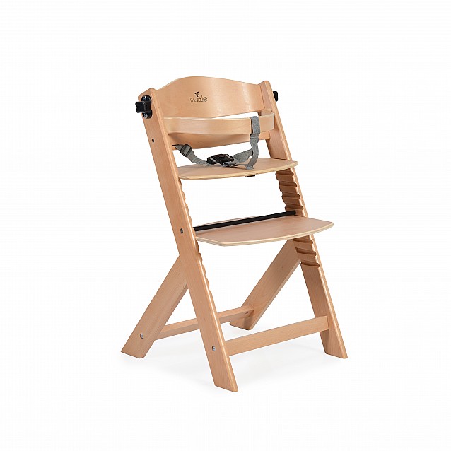 Дървено столче за хранене CANGAROO Nuttle  2в1 натурално - 10