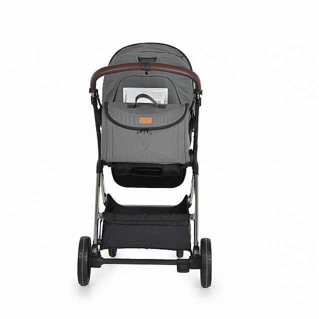 Бебешка количка CANGAROO Empire 3в1 тъмносива - 38