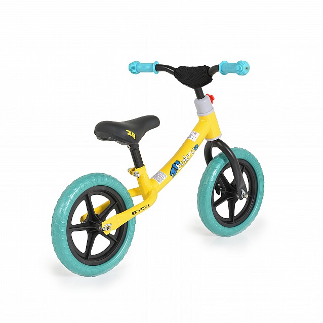 Велосипед балансиращ 2B balanced жълт - 3