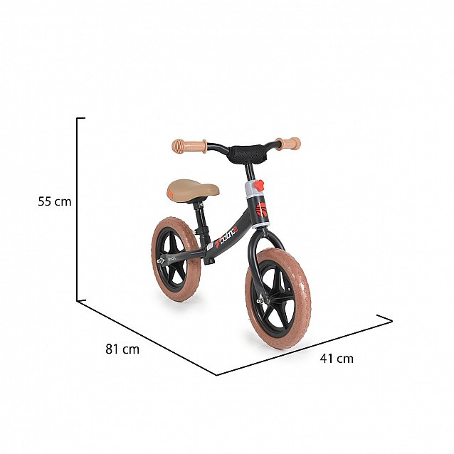 Велосипед балансиращ 2B balanced черен - 5