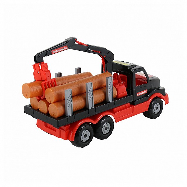 Детски камион с дървени трупи Mammoet - 4