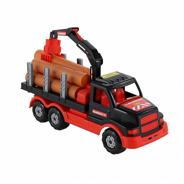 Детски камион с дървени трупи Mammoet - 6
